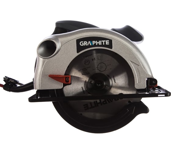 Дисковая пила GRAPHITE 185мм, 1200Вт 58G486