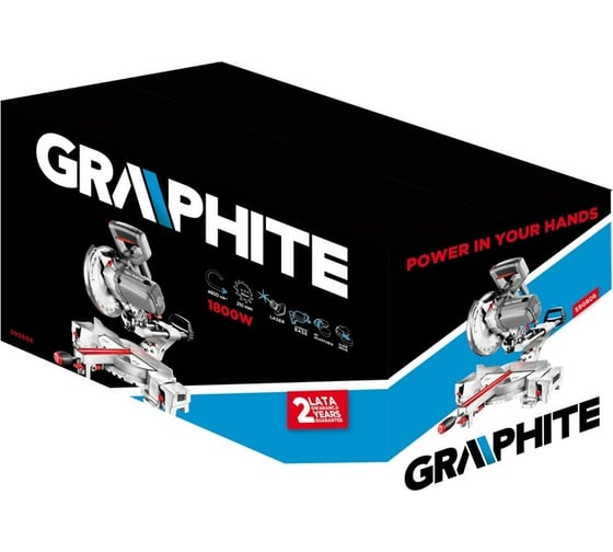 Tорцово-усовочная пила GRAPHITE 59G806