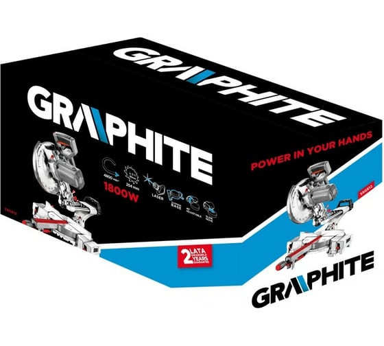 Tорцово-усовочная пила GRAPHITE 59G812