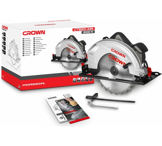 Дисковая пила CROWN CT15210-235
