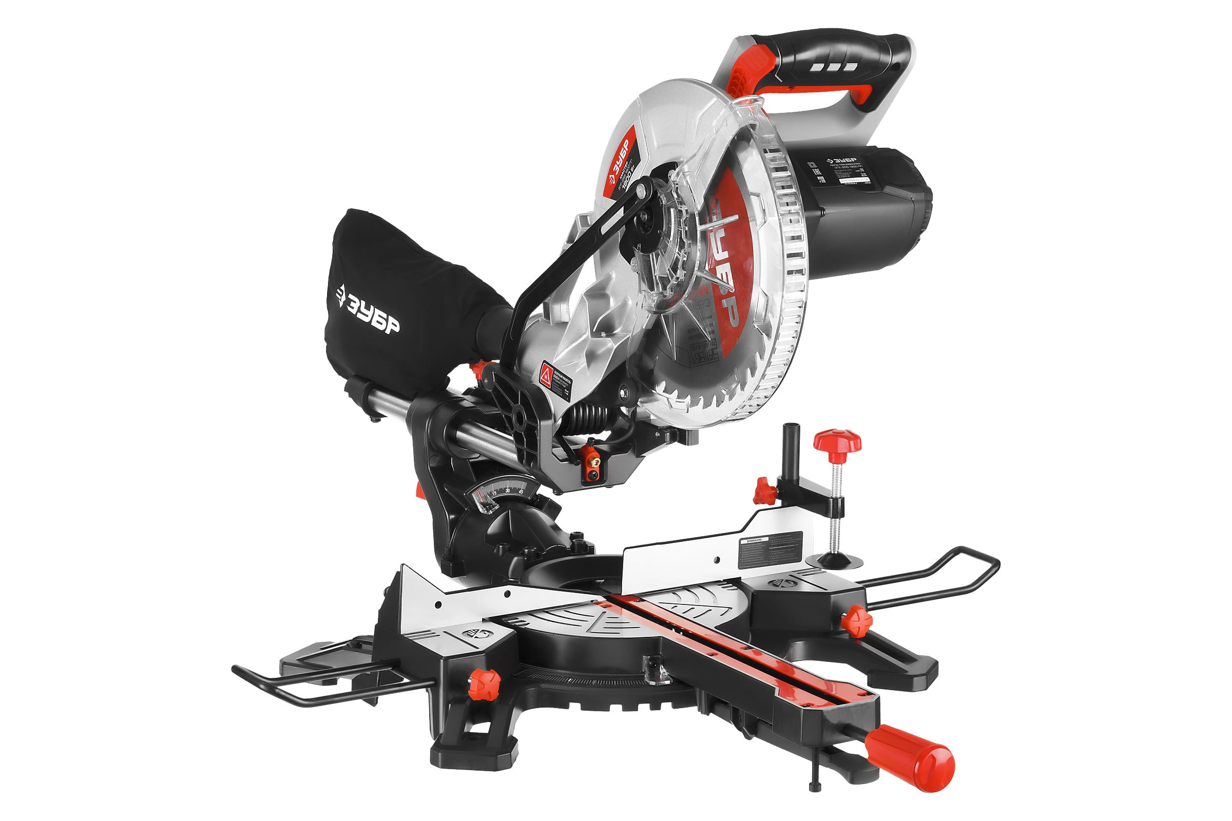 ТорцовочнаяпиласпротяжкойЗубрМАСТЕР255ЗПТ-255-1800ПЛ