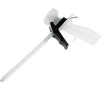 Пистолет для монтажной пены ТУНДРА пластиковый, прозрачный корпус 6029867