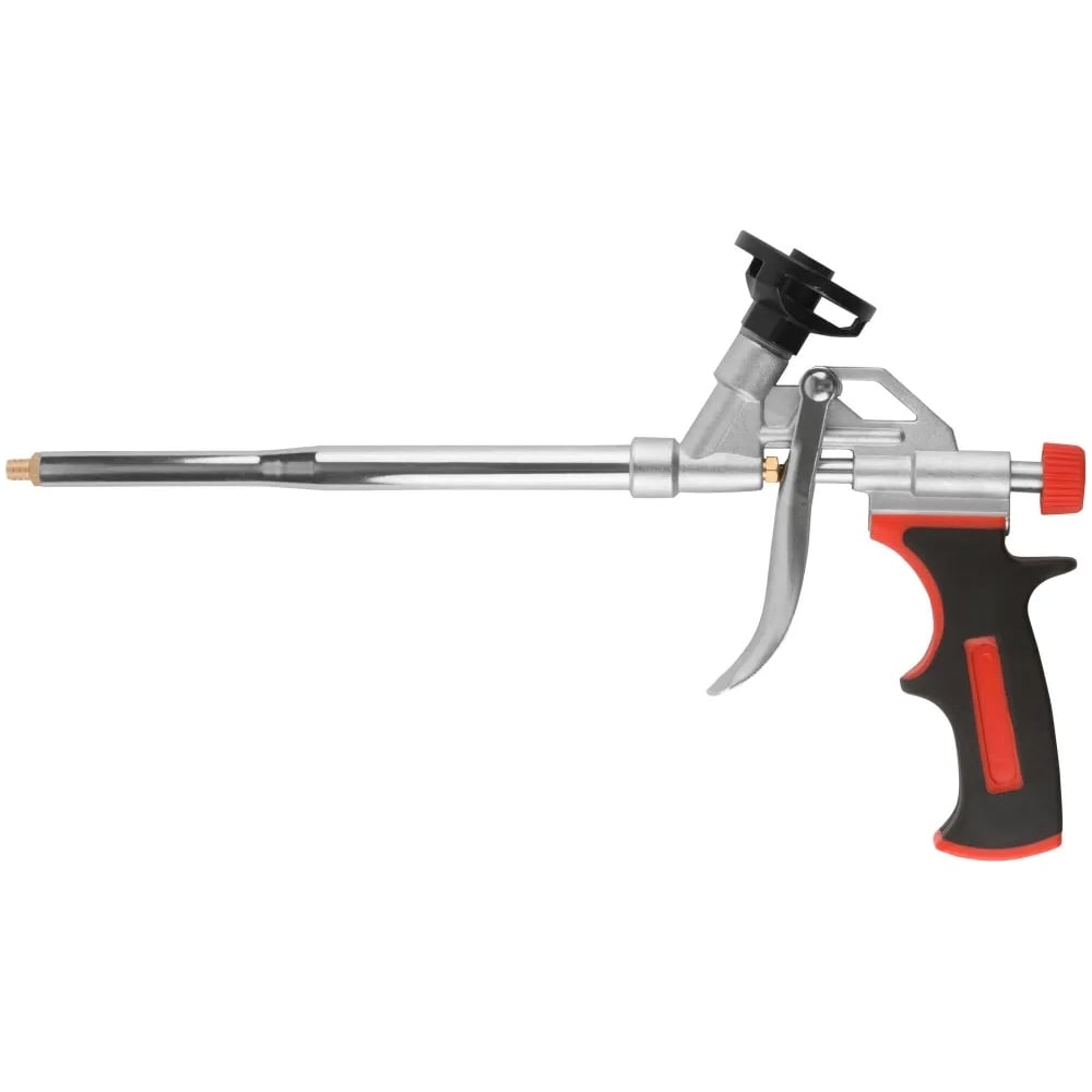 Пистолет для монтажной пены FIT прорезиненная ручка, тефлоновое ...