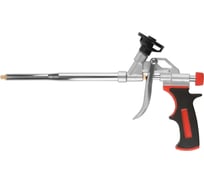 Пистолет для монтажной пены FIT прорезиненная ручка, тефлоновое покрытие клапана 14275