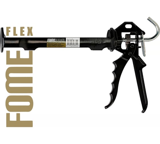 Пистолет выжиматель для герметиков FOME FLEX black 01-2-1-004