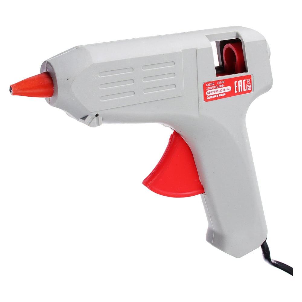 Электрический клеевой пистолет FALCO GG-80, 80Вт, 2 стержня 646-262 ...