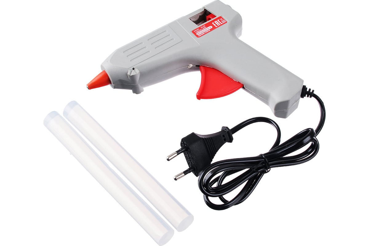 Электрический клеевой пистолет FALCO GG-80, 80Вт, 2 стержня 646-262 ...
