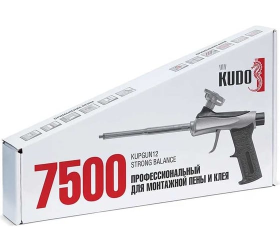 Пистолет для монтажной пены и клея KUDO STRONG BALANCE KUPGUN12