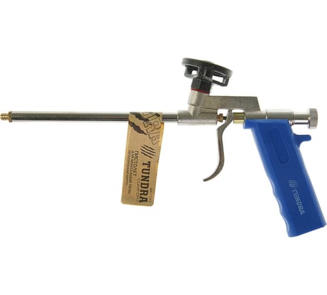 Пистолет для монтажной пены TUNDRA металлический корпус 881743