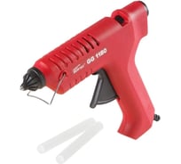 Пистолет клеевой WORTEX GG 1180 в блистере + 2 клеевых стержня GG118000011