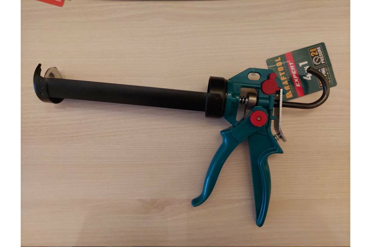 Скелетный пистолет для герметика KRAFTOOL 4-in-1, 310 мл 06675 ...