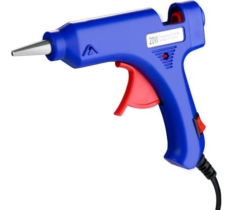 Клеевой термопистолет DEKO DKGG20 + набор клеевых стержней 063-4968