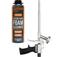 Пистолет для монтажной пены Tulips tools, стальной, очиститель IM11-511