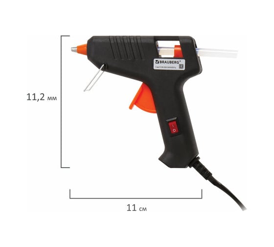 Клеевой пистолет BRAUBERG 671051