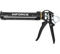 Пистолет для герметиков Inforce полуоткрытый, поворотный, 320мл 01-13-09