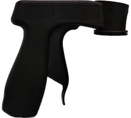 Насадка-пистолет на аэрозольный баллончик Saros Polymer ЧЕРНАЯ 88036