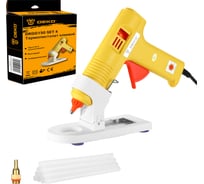 Клеевой термопистолет DEKO DKGG150 150ВТ, SET4, с функцией THERMAL CONTROL, подставка, набор стержней 063-4974