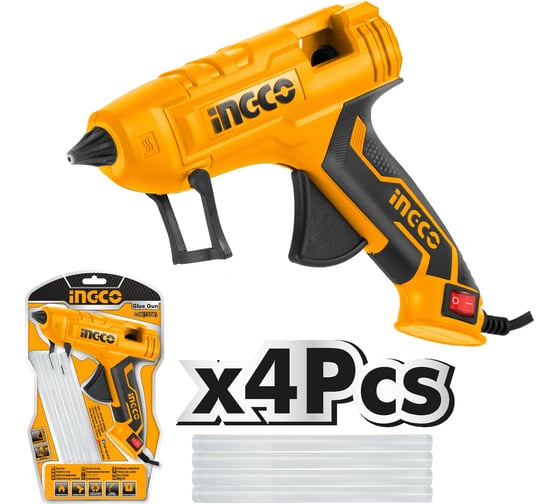 Клеевой пистолет INGCO 150 Вт GG258
