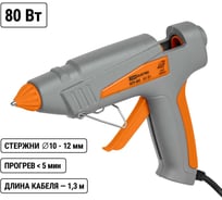 Клеевой пистолет TDM ELECTRIC КП-80 11,3 мм, с подставкой, шнур 1,3 м, 80 Вт, Т=220 С "Алмаз" SQ1024-0102