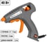Клеевой пистолет TDM ELECTRIC КП-40-1, 7 мм, подставка,, шнур 1,3 м, 40 Вт, Т=220 С Гранит SQ1024-0304 1
