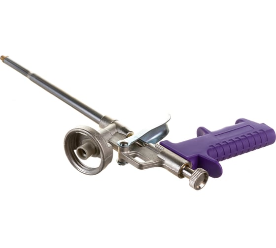 Пистолет для монтажной пены vertextools металлический 9019