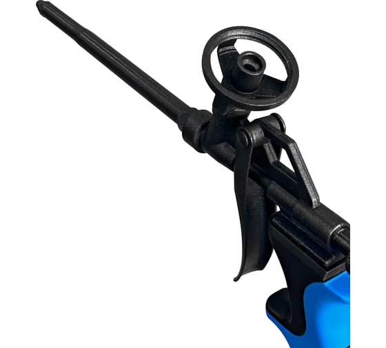 Пистолет для монтажной пены vertextools, черный, тефлон 9018