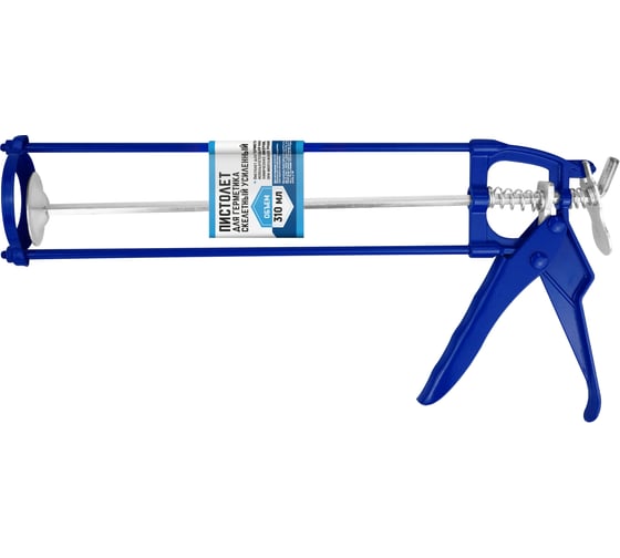 Пистолет для герметика vertextools, 225 мм, скелет усиленный 9013