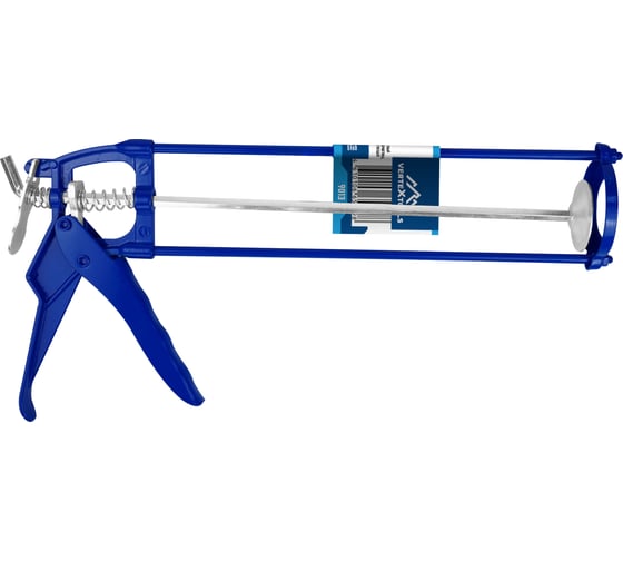 Пистолет для герметика vertextools, 225 мм, скелет усиленный 9013