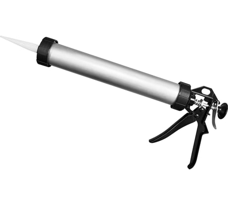 Пистолет для герметика vertextools, 400 мм, алюминий 9015