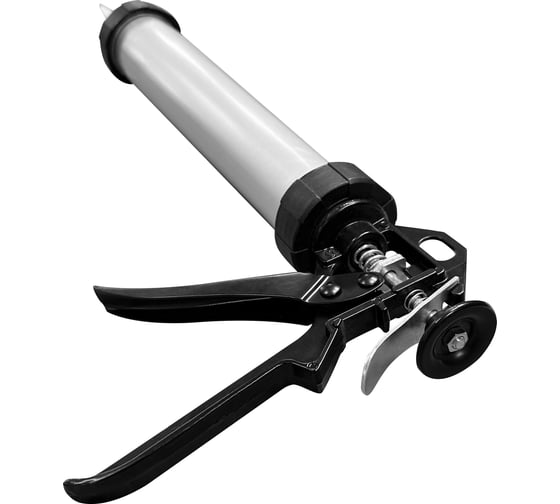 Пистолет для герметика vertextools, 400 мм, алюминий 9015