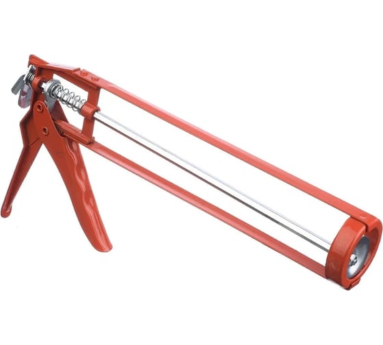 Пистолет для герметика vertextools, 225 мм, скелет 2 мм 9017-03
