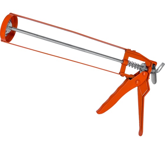 Пистолет для герметика vertextools, 225 мм, скелет 2 мм 9017-03