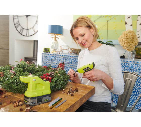 Клеевой пистолет Ryobi ONE+ 18В RGLM18-0 5133005001