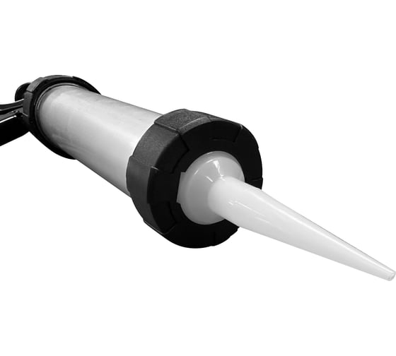 Пистолет для герметика vertextools 600 мм, алюминий 9016