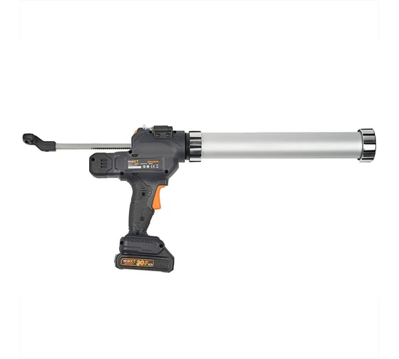 Аккумуляторный пистолет для герметика MAXXT 20V/2.0AH, 0,6 л MDCG20V2