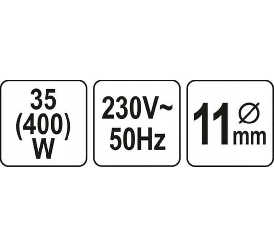 Пистолет термоклеящий YATO 11мм 35(400)Вт YT-82401 370282401 092 1