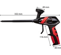 Пистолет для монтажной пены супер тефлон Jober 271011