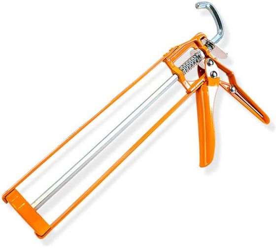 Пистолет для герметика и клея механический DINGQI скелетный для картриджей 310 мл 125002