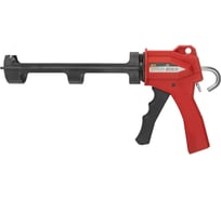 Пистолет для герметика FIT 225мм, полукорпусной, усиленный, полиамидная ручка, профи 14237