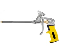 Пистолет для монтажной пены FIT Профи, алюминиевый корпус, прорезиненная ручка 14287
