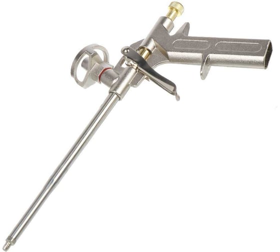 Пистолет BARTEX для монтажной пены, 190мм, алюминий, Silver, CY-058 317435 1