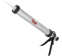 Пистолет BARTEX для герметика, 375 мл, закрытый, алюминий, шток 7.8мм Yl150048 309634