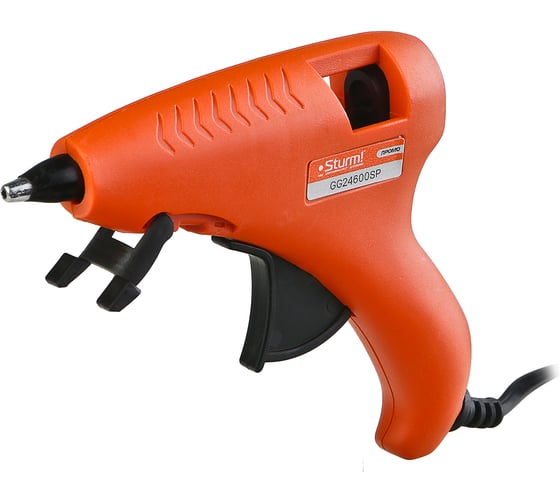 Пистолет клеевой Sturm 160Вт, d7мм, 8 г/мин, 2 стержня в компл, блистер GG24600SP 1