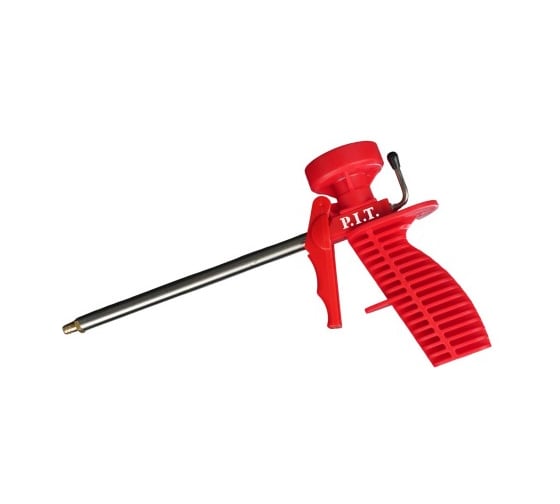 Пистолет для монтажной пены P.I.T. CONTROL  (190мм, нерж./пласт., сопло 2мм, рег. подачи), HFMG02-P01A 1