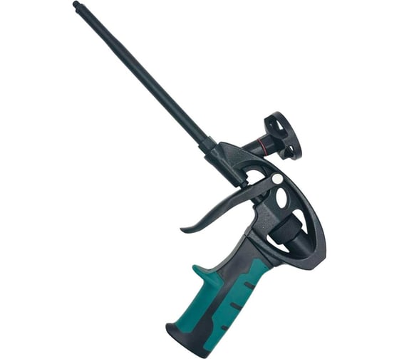 Пистолет для монтажной пены NAGAN 230 корпус с тефлоном, прорезиненная рукоятка, регулировка одной рукой НГ-ПМ-230 1