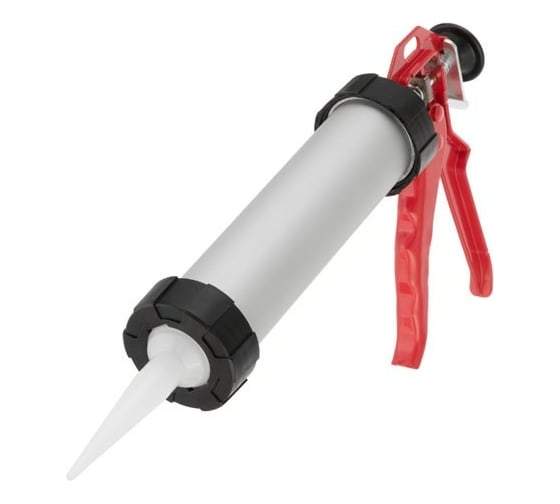 Пистолет для выдавливания силикона INTERTOOL 300мл HT-0025