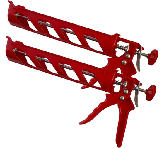 Пистолет для герметика Стройштуки полукорпусной пластик (2 шт. в упаковке) УТ-00045649