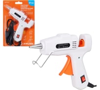 AIRLINE Пистолет (термо) клеевой электрический, сопло 7мм, 220В/40Вт, белый/оранж. ADGC040
