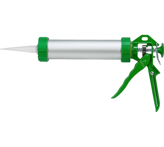 Пистолет для герметика закрытый РОСОМАХА ал.туба 310 мл 620008