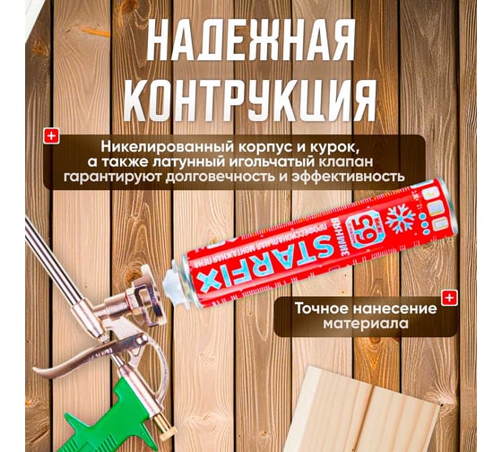 Пистолет для монтажной пены ВОЛАТ 36020-01